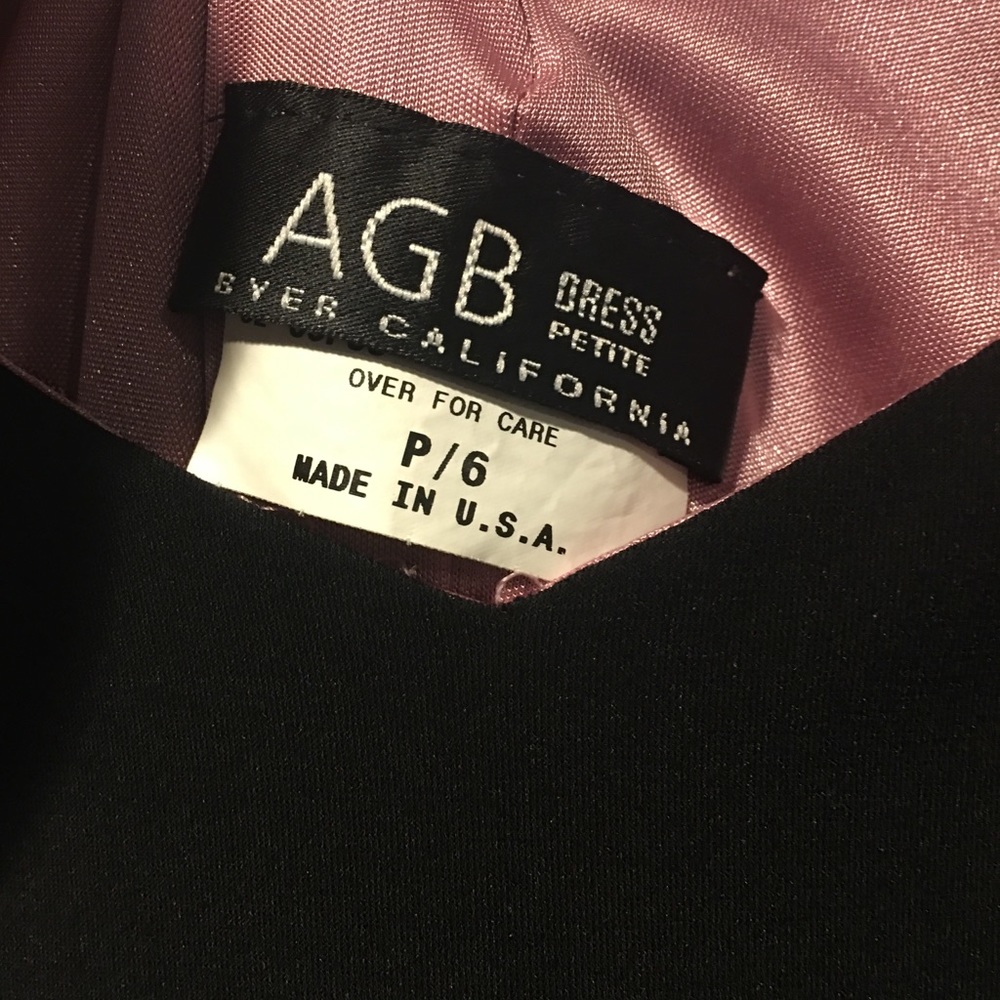 Black AGB formal dress